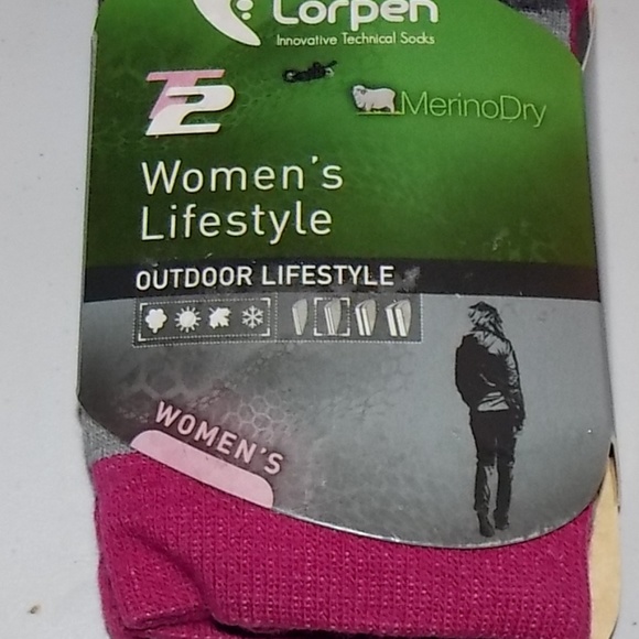 New Lorpen T2 Outdoor Lifestyle Stripes wool blend - Picture 7 of 7